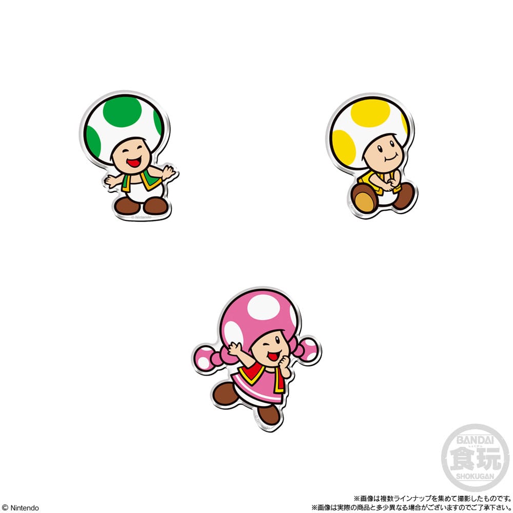 Super Mario Chara-Magnets Magnete Series 2 Display (14) - Smalltinytoystore