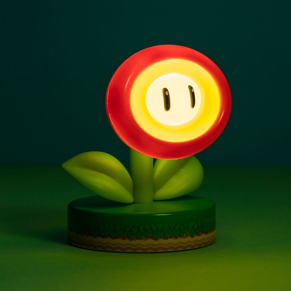 Super Mario Icon Lampe Fire Flower (V2) - Smalltinytoystore