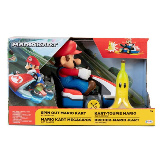 Super Mario Kart Fahrzeuge Spin Out Sortiment (6) - Smalltinytoystore