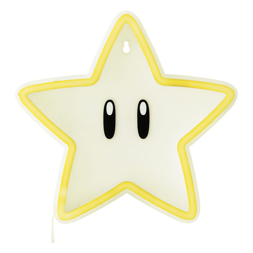 Super Mario LED Wandleuchte Super Star Neon - Smalltinytoystore