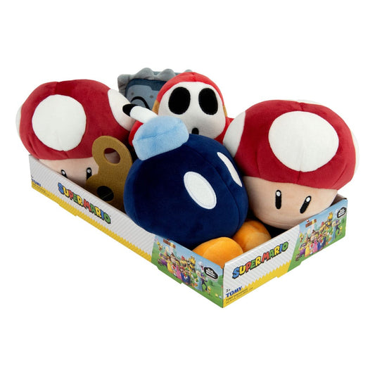 Super Mario Mocchi-Mocchi Junior Plüschfiguren Wave 10 15 cm Sortiment (5) - Smalltinytoystore