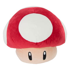 Super Mario Mocchi-Mocchi Mega Plüschfigur Super-Pilz Rot 36 cm - Smalltinytoystore