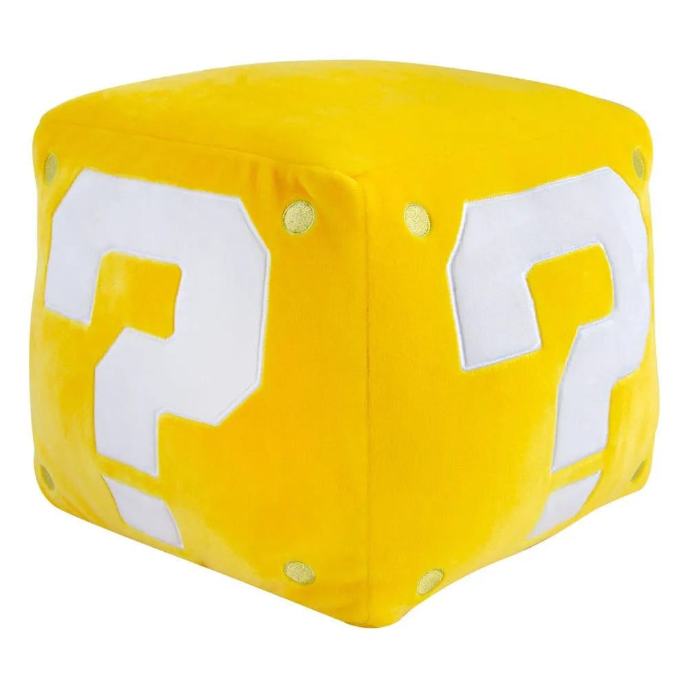 Super Mario Mocchi-Mocchi Plüschfigur Mega Fragezeichen-Block 22 cm - Smalltinytoystore