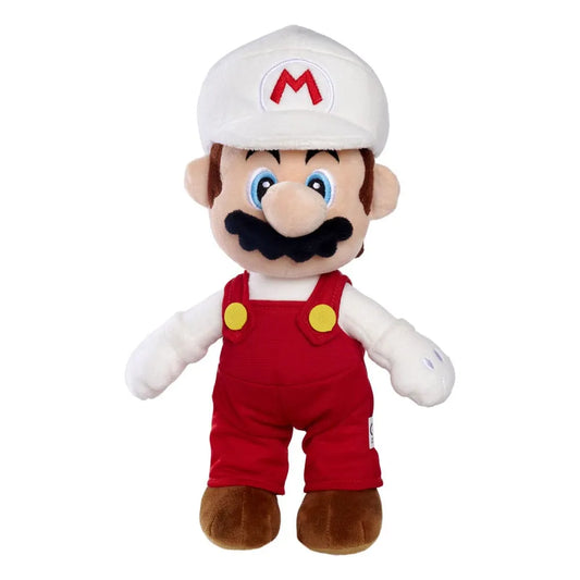 Super Mario Plüschfigur Feuer Mario 30 cm - Smalltinytoystore