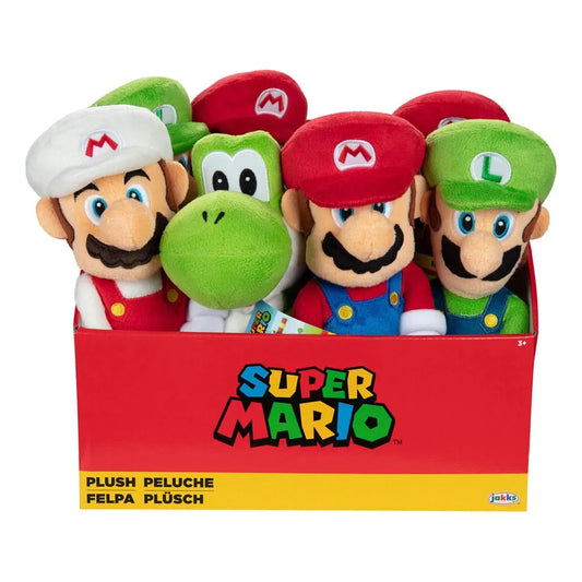 Super Mario Plüschfiguren 23 cm Sortiment (8) - Smalltinytoystore