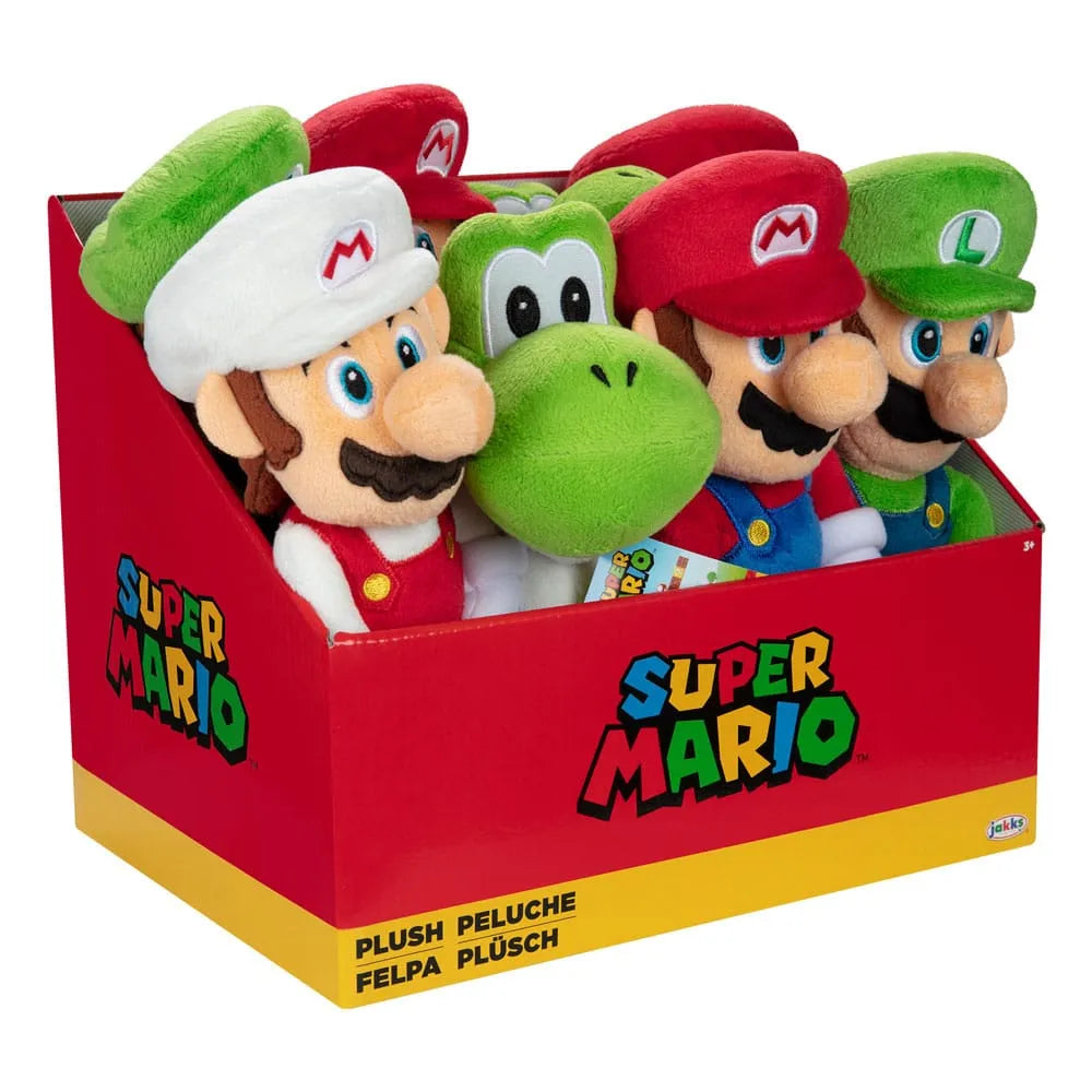 Super Mario Plüschfiguren 23 cm Sortiment (8) - Smalltinytoystore