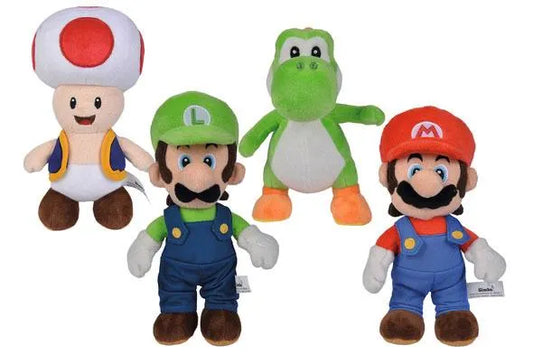 Super Mario Plüschfiguren All Stars 20 cm Sortiment (12) - Smalltinytoystore
