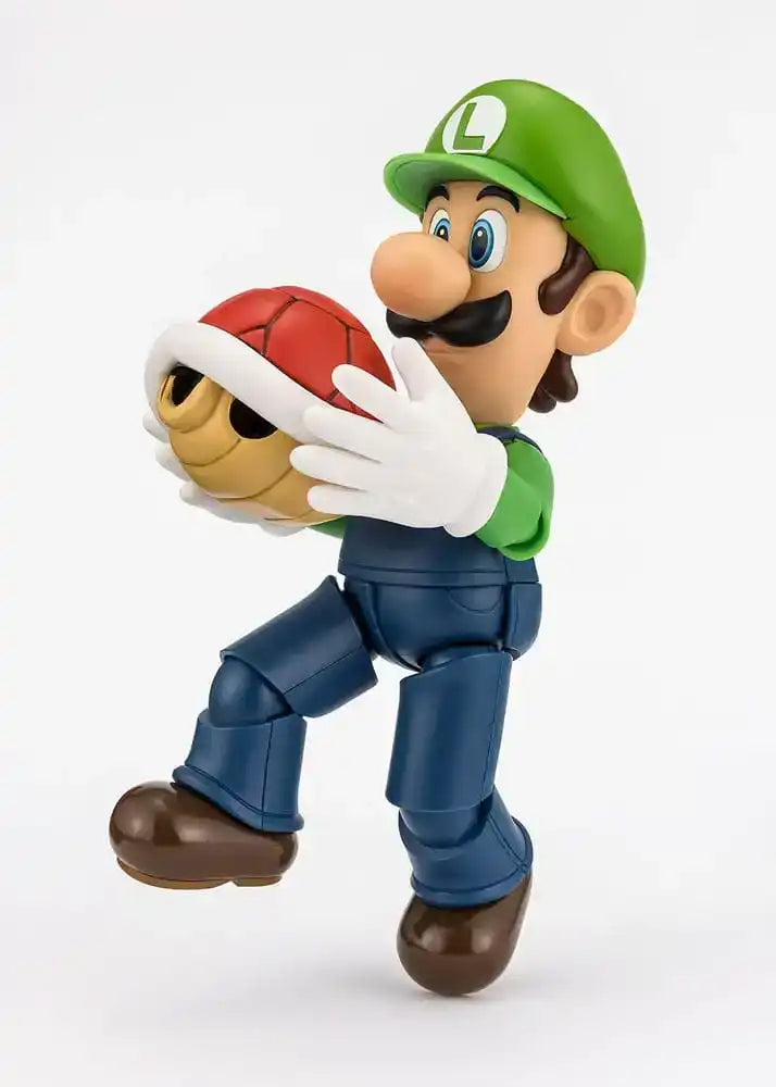 Super Mario S.H. Figuarts Actionfigur Luigi 11 cm - Smalltinytoystore