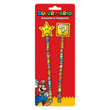 Super Mario Schreibset 2-teilig - Smalltinytoystore
