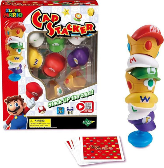 Super Mario Spiel Cap Stacker - Smalltinytoystore