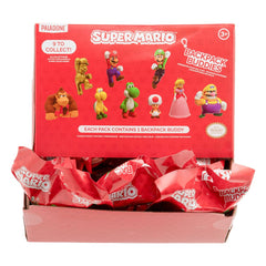 Super Mario Taschenanhänger Backpack Buddies Mystery Bags Display (24) - Beschädigte Verpackung - Smalltinytoystore
