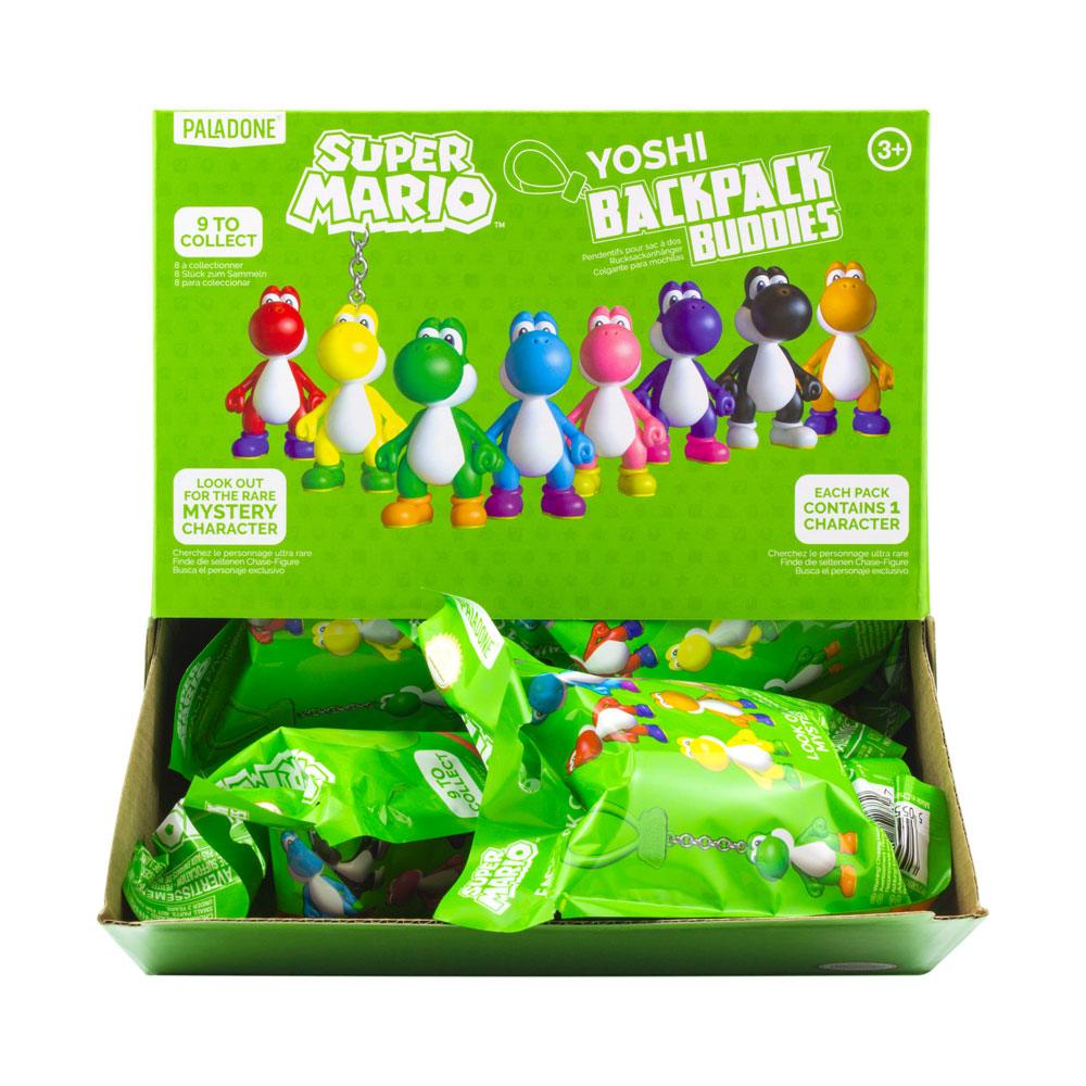 Super Mario Taschenanhänger Backpack Buddies Mystery Bags Display Yoshi (12) - Smalltinytoystore