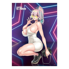 Super Sonico Fabric Poster Super Star 84 x 118 cm - Smalltinytoystore