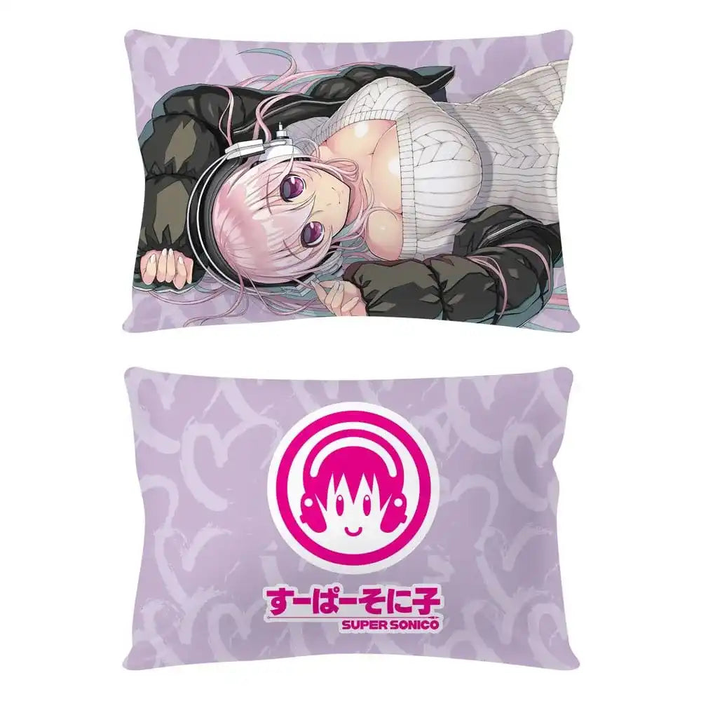 Super Sonico Kissen Super Sonico Laying Down 50 x 35 cm - Smalltinytoystore