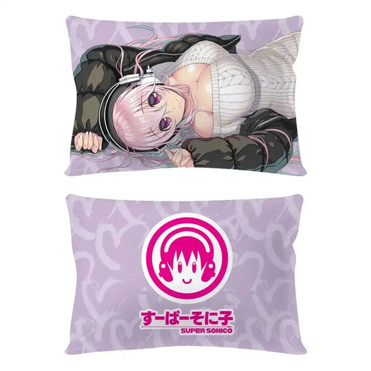 Super Sonico Kissen Super Sonico Laying Down 50 x 35 cm - Smalltinytoystore