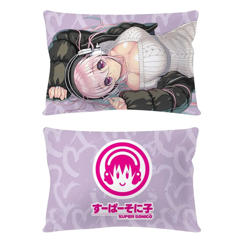 Super Sonico Kissen Super Sonico Laying Down 50 x 35 cm - Smalltinytoystore