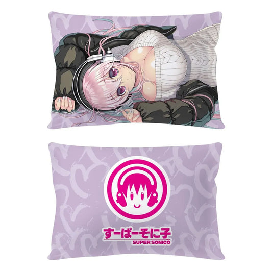 Super Sonico Kissen Super Sonico Laying Down 50 x 35 cm - Smalltinytoystore