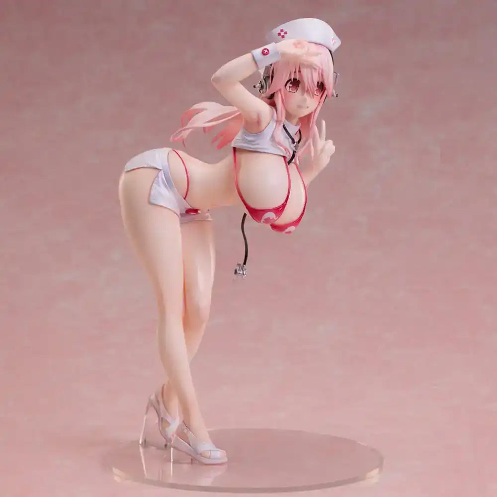 Super Sonico PVC Statue 1/6 Super Sonico Nurse Bikini Ver. 22 cm