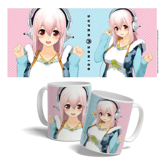 Super Sonico Tasse Super Sonico Hoodie 325 ml - Smalltinytoystore