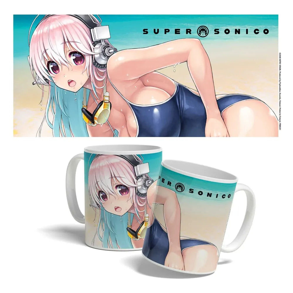 Super Sonico Tasse Super Sonico Swim Wear 325 ml - Smalltinytoystore