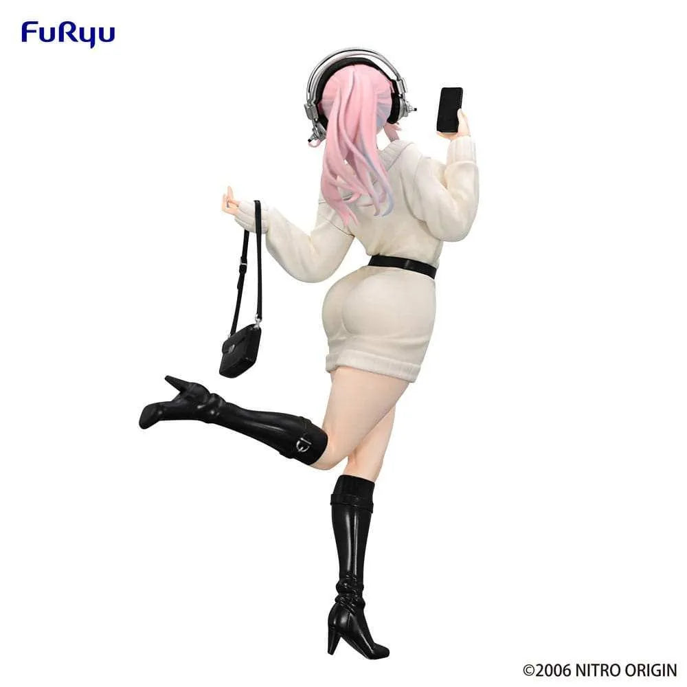 Super Sonico Trio-Try-iT PVC Statue Winter Memory Ver. 21 cm - Smalltinytoystore