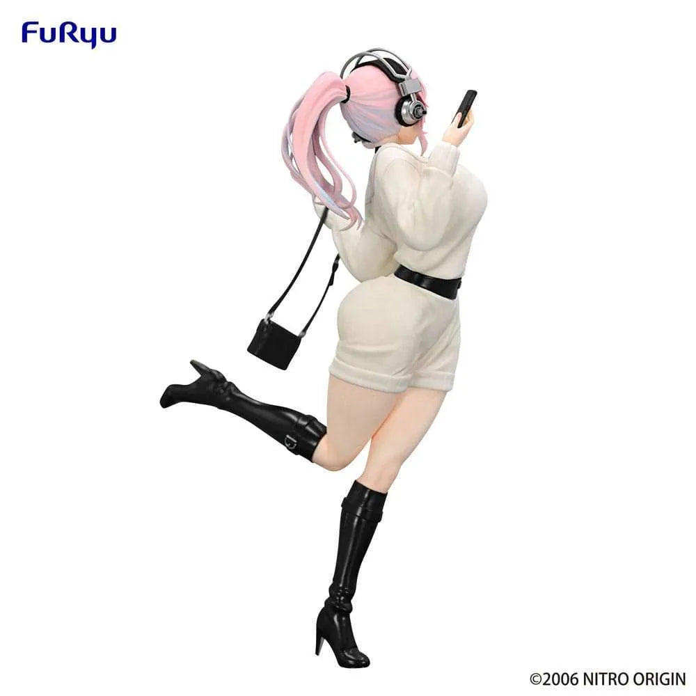 Super Sonico Trio-Try-iT PVC Statue Winter Memory Ver. 21 cm - Smalltinytoystore