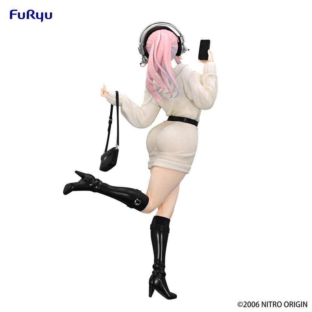 Super Sonico Trio-Try-iT PVC Statue Winter Memory Ver. 21 cm - Smalltinytoystore
