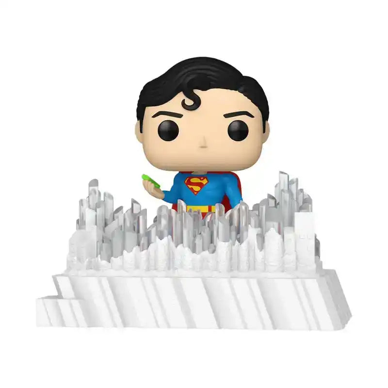 Superman(1978) POP! Deluxe Vinyl Figur Superman(FoS) 9 cm - Smalltinytoystore