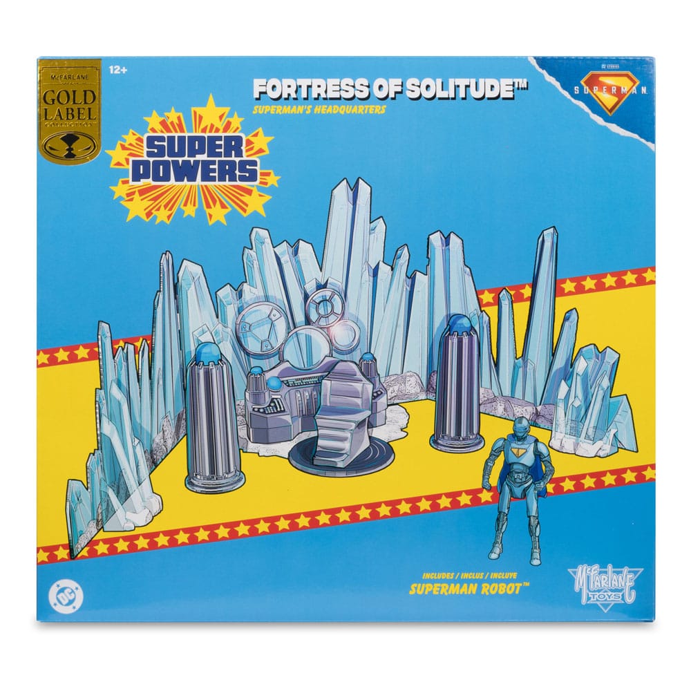 Superman (2025) DC Direct Spielset Fortress of Solitude with Superman Robot - Smalltinytoystore