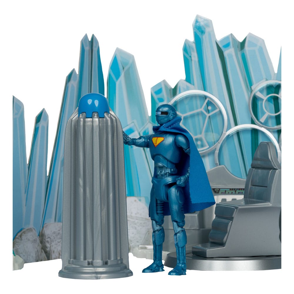Superman (2025) DC Direct Spielset Fortress of Solitude with Superman Robot - Smalltinytoystore