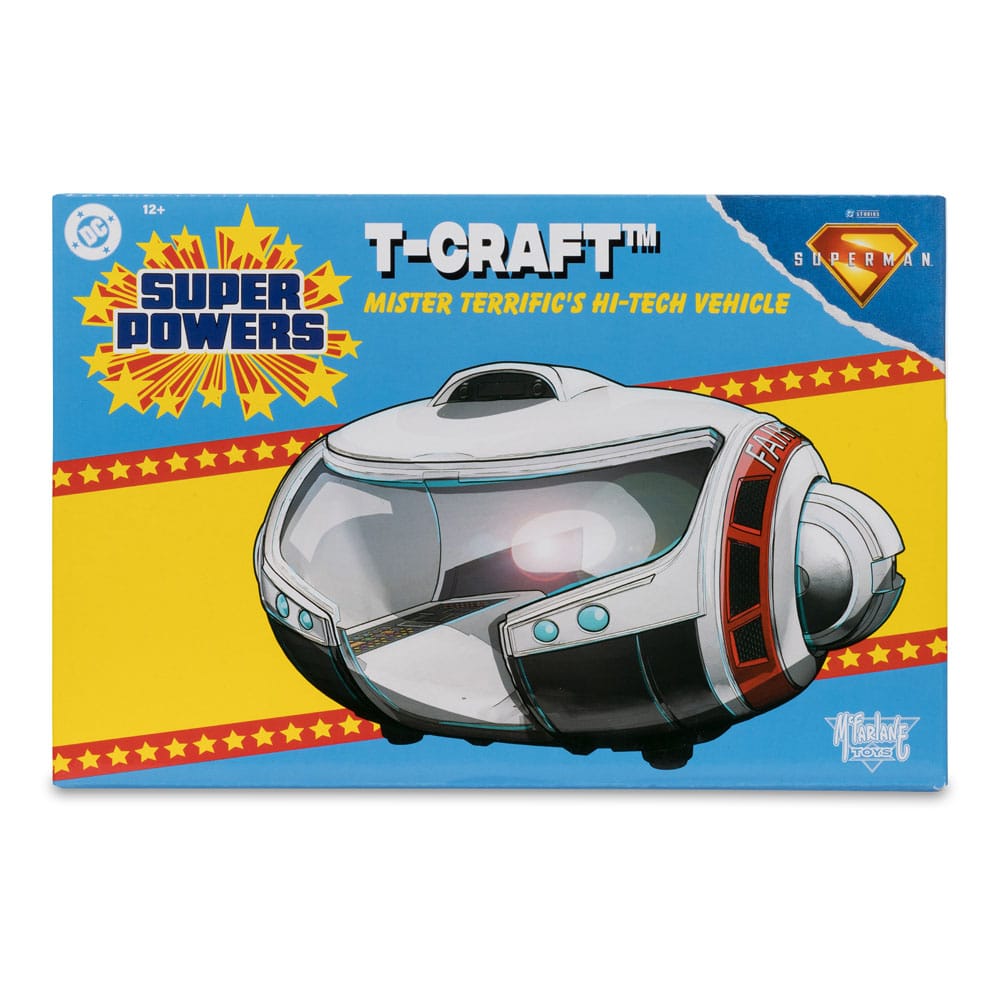 Superman (2025) DC Direct Super Powers Fahrzeug T-Craft 11 cm - Smalltinytoystore