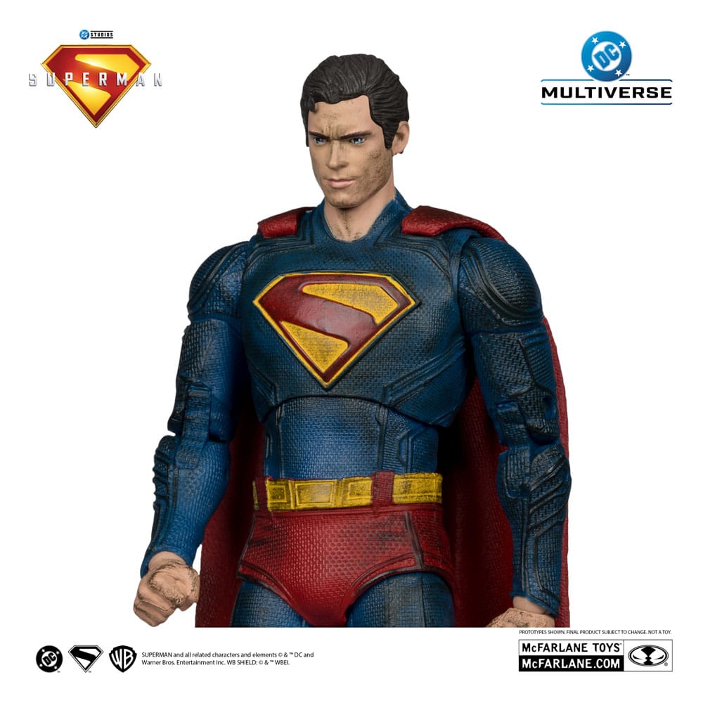 Superman (2025) DC Multiverse Actionfigur Superman (Battle Damaged) (Gold Label) 18 cm - Smalltinytoystore