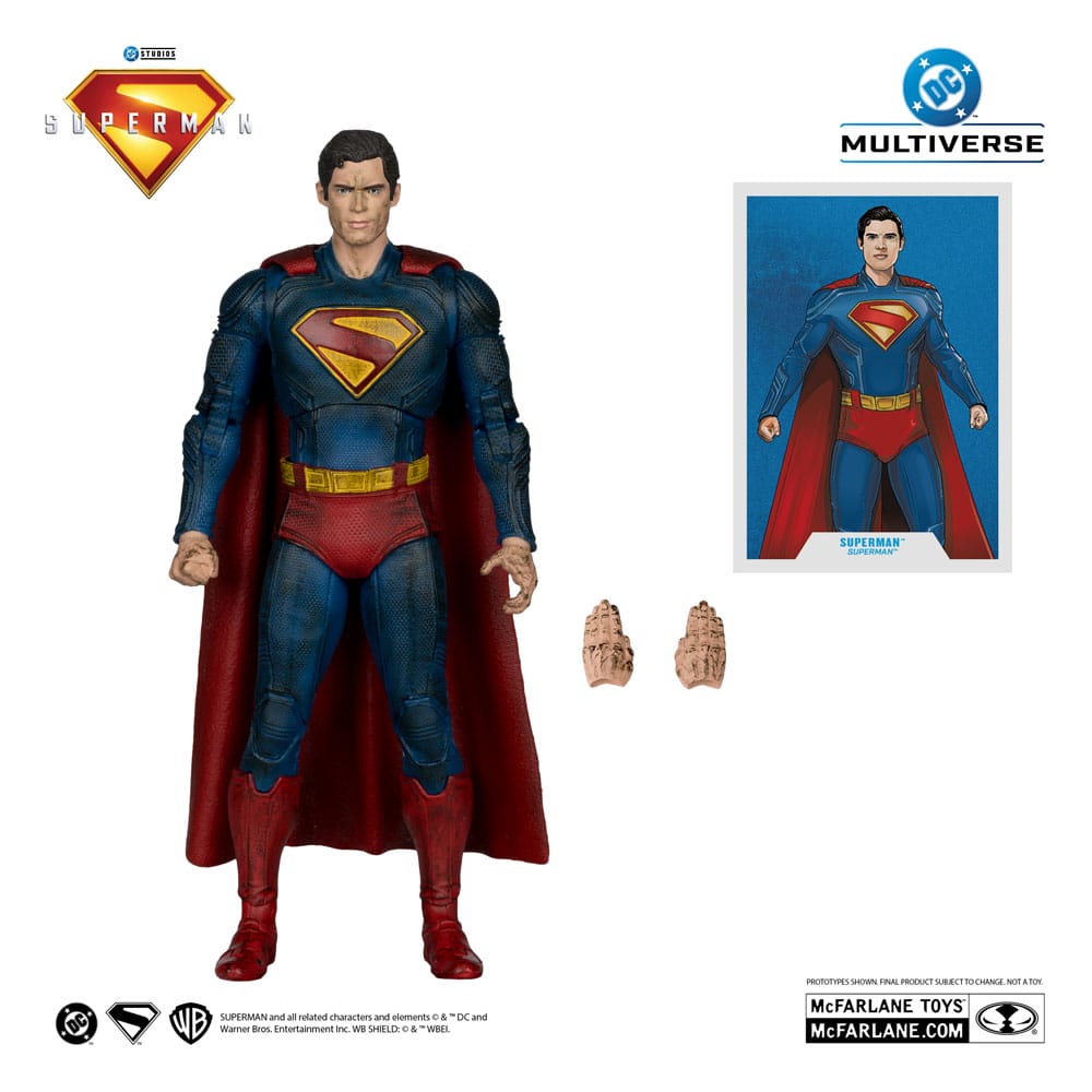 Superman (2025) DC Multiverse Actionfigur Superman (Battle Damaged) (Gold Label) 18 cm - Smalltinytoystore