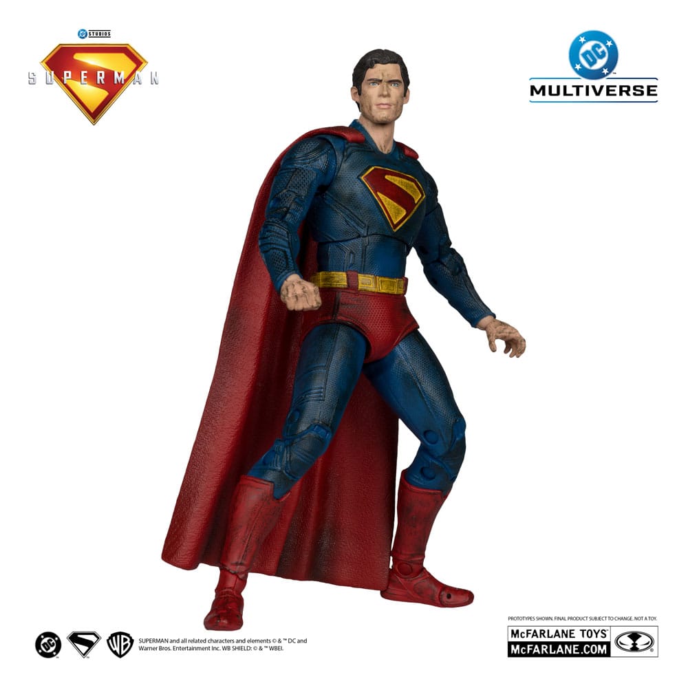 Superman (2025) DC Multiverse Actionfigur Superman (Battle Damaged) (Gold Label) 18 cm - Smalltinytoystore