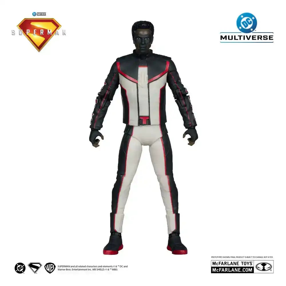 Superman (2025) DC Multiverse Deluxe Theatrical Edition Actionfigur Mr. Terrific (Red Platinum Edition) 18 cm - Smalltinytoystore