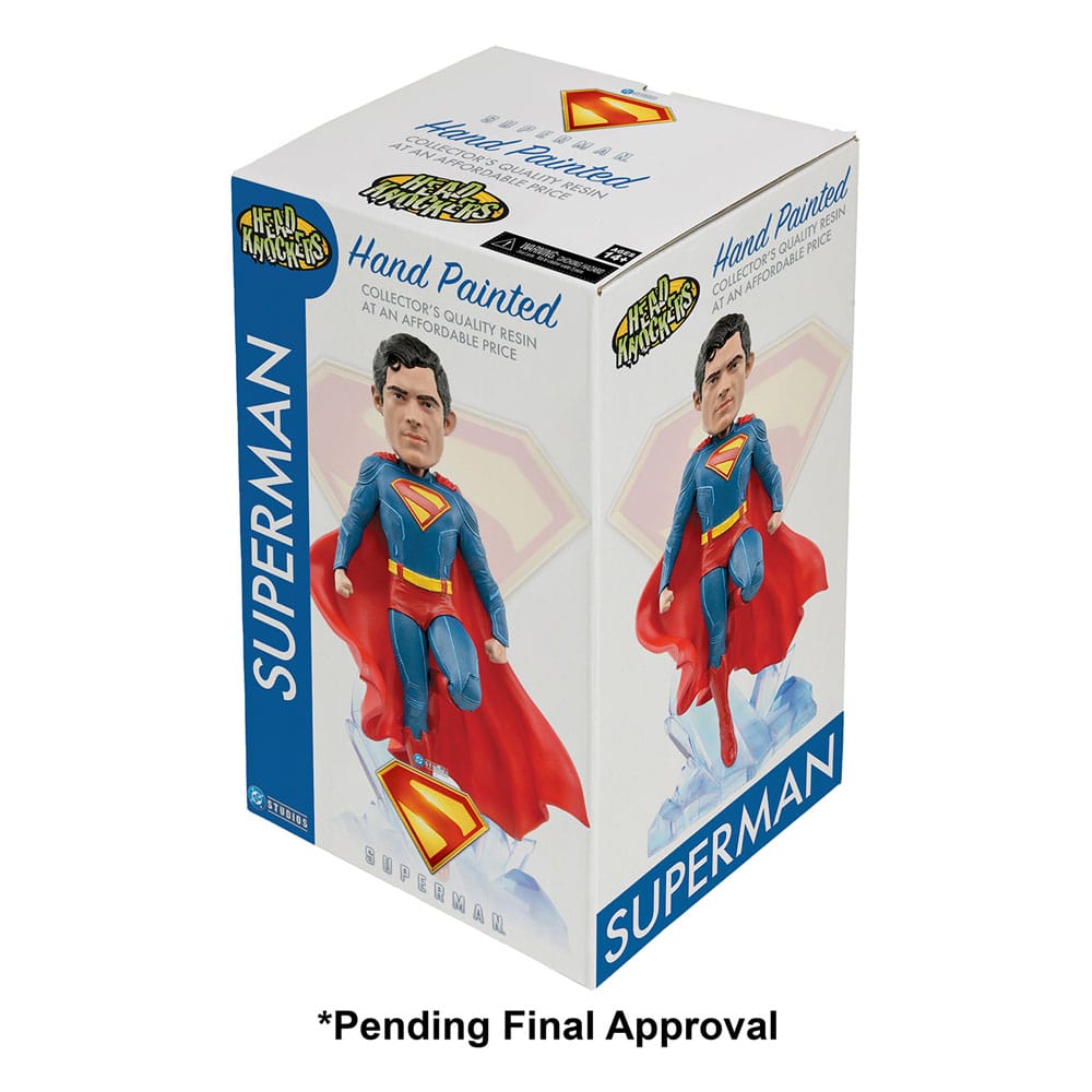 Superman (2025) Head Knocker Superman 21 cm - Smalltinytoystore