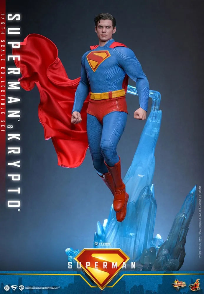 Superman (2025) Movie Masterpiece Actionfigur 1/6 Superman & Krypto 33 cm - Smalltinytoystore