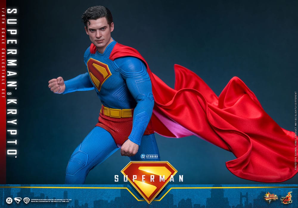 Superman (2025) Movie Masterpiece Actionfigur 1/6 Superman & Krypto 33 cm - Smalltinytoystore