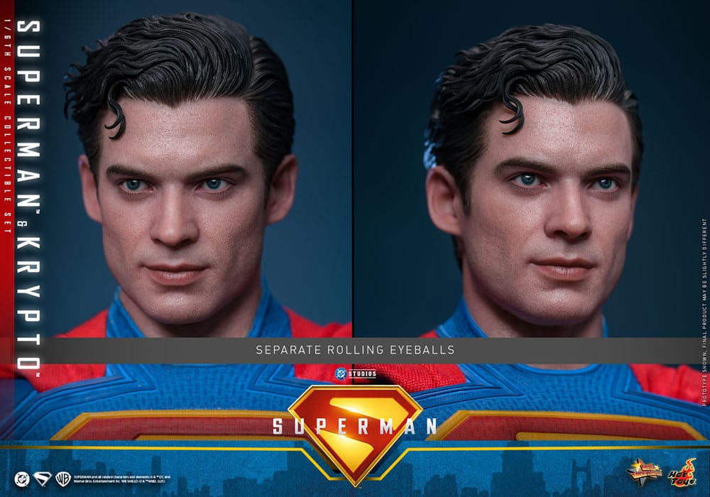 Superman (2025) Movie Masterpiece Actionfigur 1/6 Superman & Krypto 33 cm - Smalltinytoystore