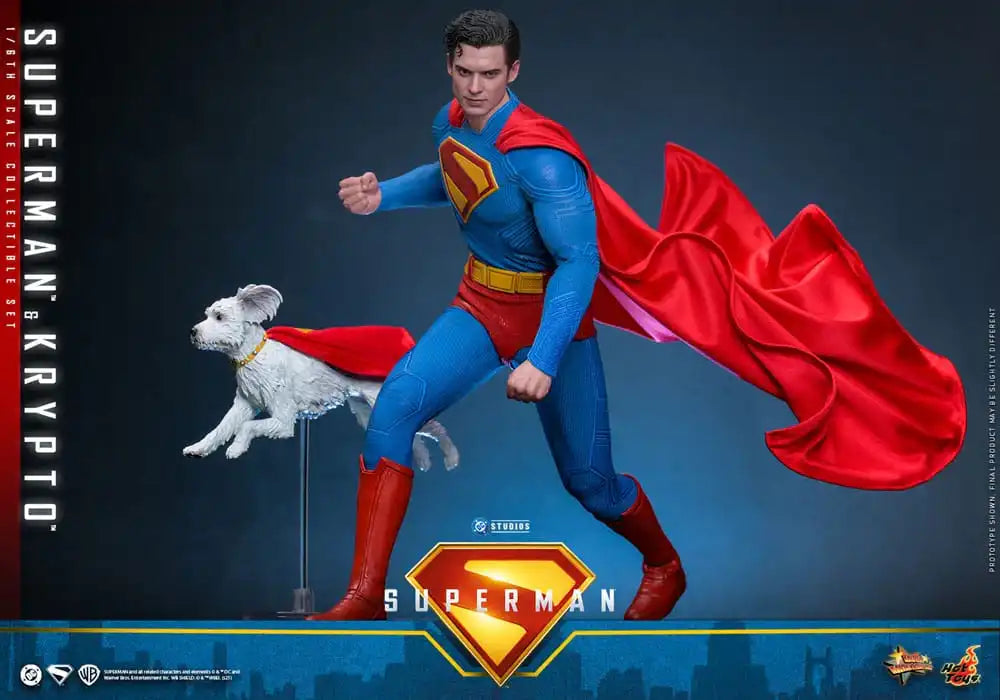 Superman (2025) Movie Masterpiece Actionfigur 1/6 Superman & Krypto 33 cm - Smalltinytoystore