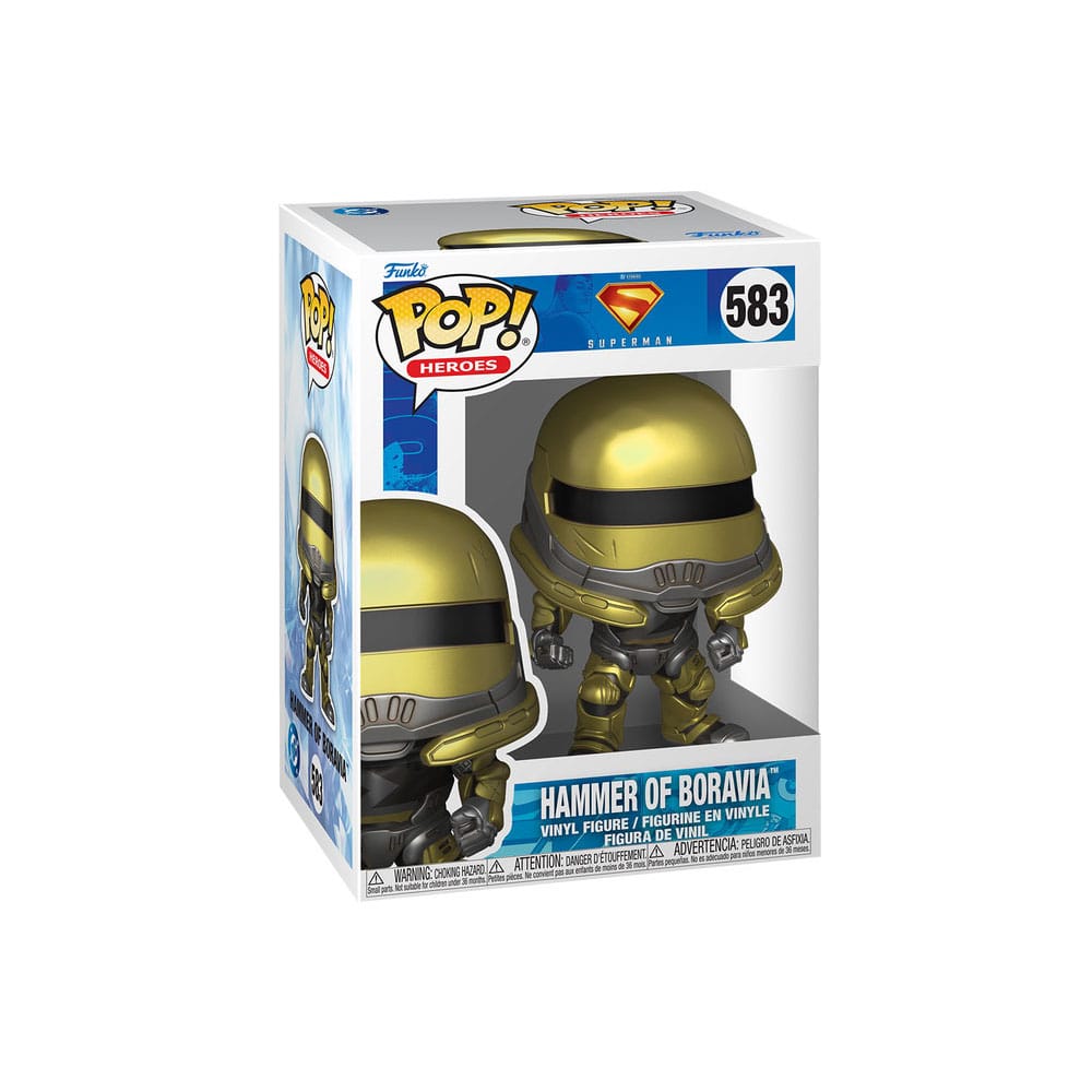 Superman (2025) POP! Animation Vinyl Figuren Hammer of Boravia w/CH 9 cm Sortiment (6) - Smalltinytoystore
