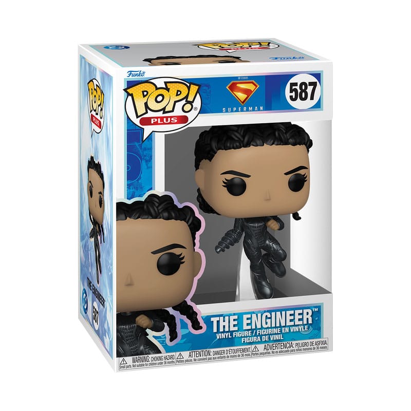 Superman (2025) POP! Plus Movies Vinyl Figuren The Engineer (MT) 9 cm - Smalltinytoystore