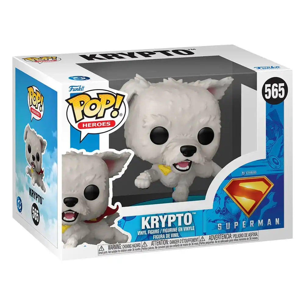 Superman (2025) POP! Vinyl Figur Krypto 9 cm - Smalltinytoystore