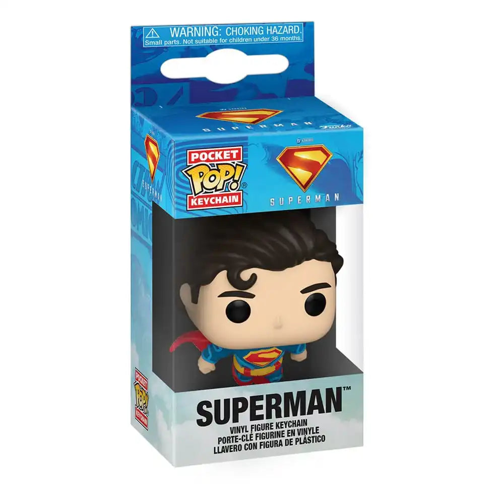 Superman (2025) POP! Vinyl Schlüsselanhänger 4 cm Superman Display (12) - Smalltinytoystore