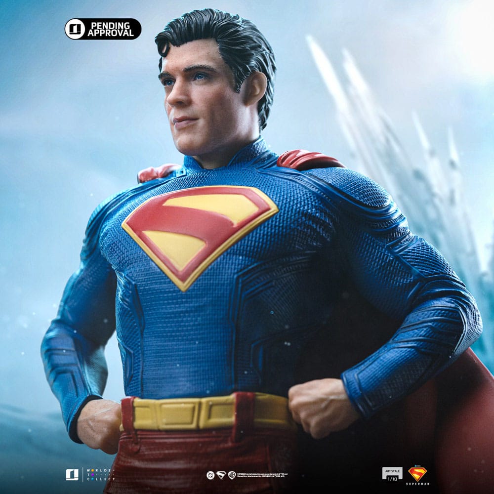 Superman Legacy Art Scale Statue 1/10 Superman & Krypto 32 cm - Smalltinytoystore