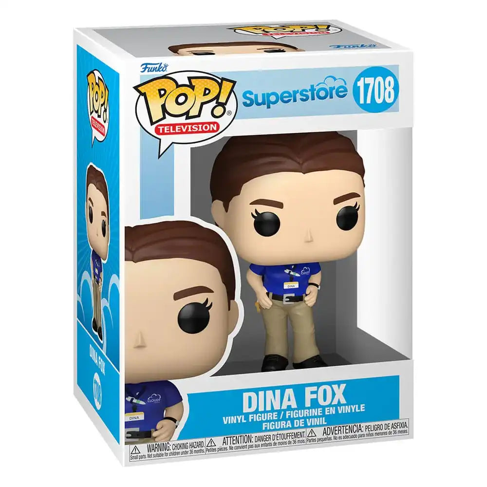 Superstore POP! TV Vinyl Figur Dina Fox 9 cm - Smalltinytoystore