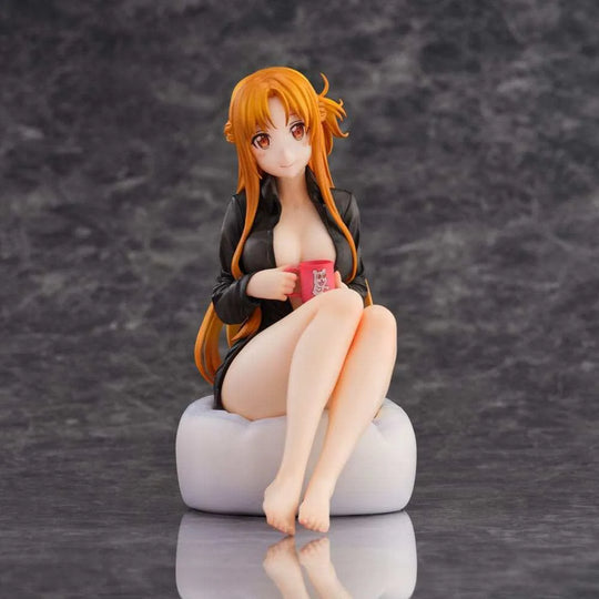 Sword Art Online: Alicization War of Underworld PVC Statue 1/7 Asuna Yuuki Kirito Color Shirt Ver. 17 cm - Smalltinytoystore