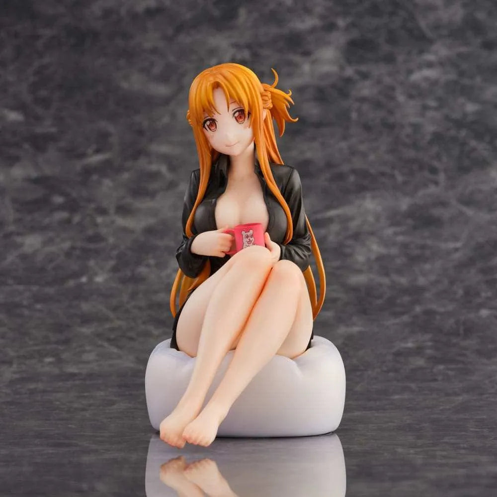 Sword Art Online: Alicization War of Underworld PVC Statue 1/7 Asuna Yuuki Kirito Color Shirt Ver. 17 cm - Smalltinytoystore
