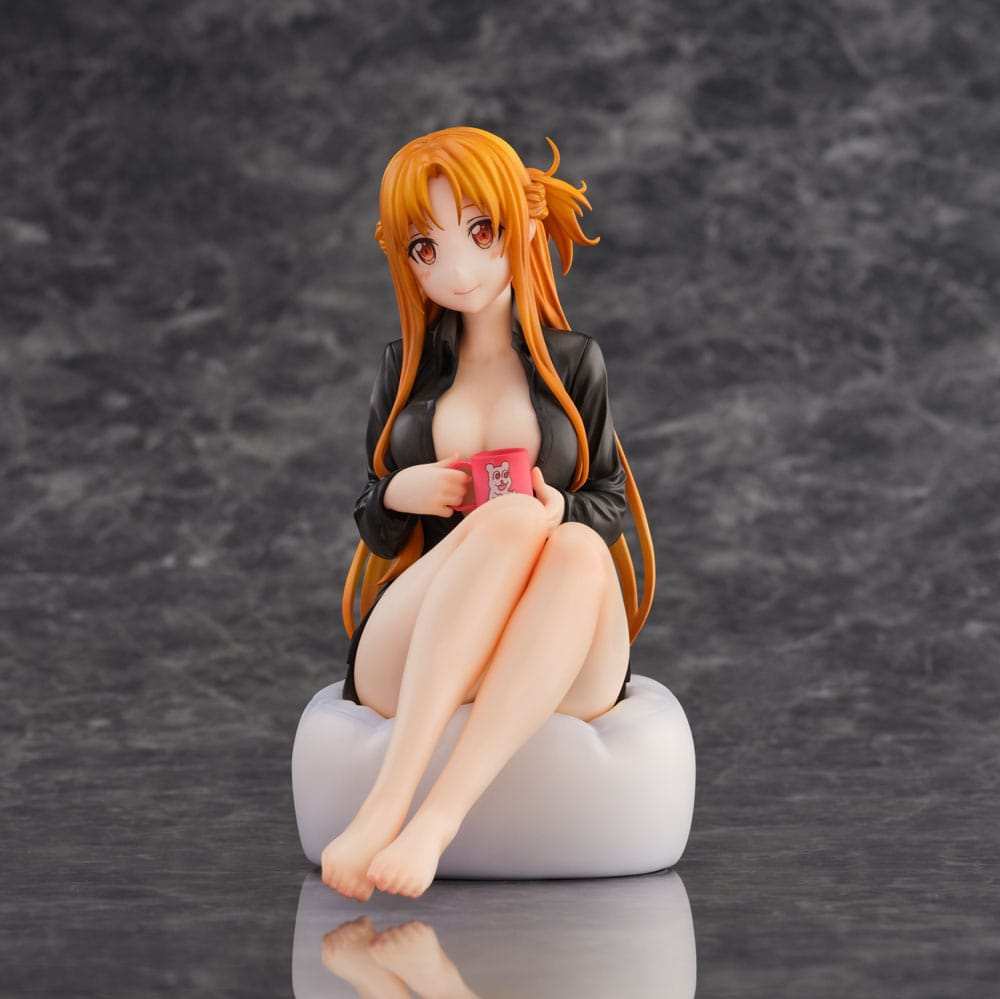 Sword Art Online: Alicization War of Underworld PVC Statue 1/7 Asuna Yuuki Kirito Color Shirt Ver. 17 cm - Smalltinytoystore