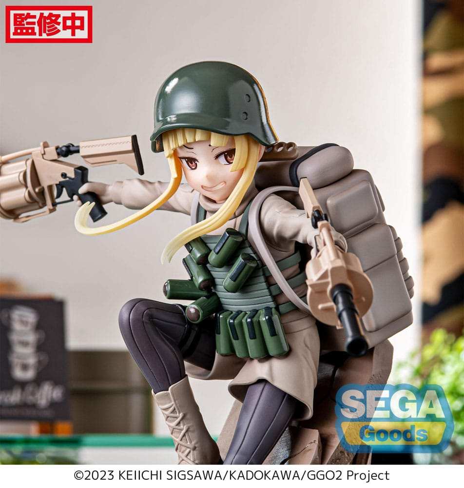 Sword Art Online Alternative: Gun Gale Online II Luminasta PVC Statue Fukaziroh 17 cm - Smalltinytoystore